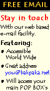 Free email with bakpaka.net